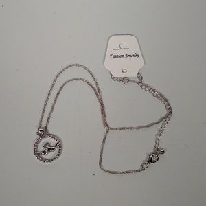 Irish Claddagh‎ silver necklace